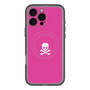 スリムプロテクションプレミアムケース with MagSafe［ スカル - Pink ］