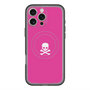 スリムプロテクションプレミアムケース with MagSafe［ スカル - Pink ］