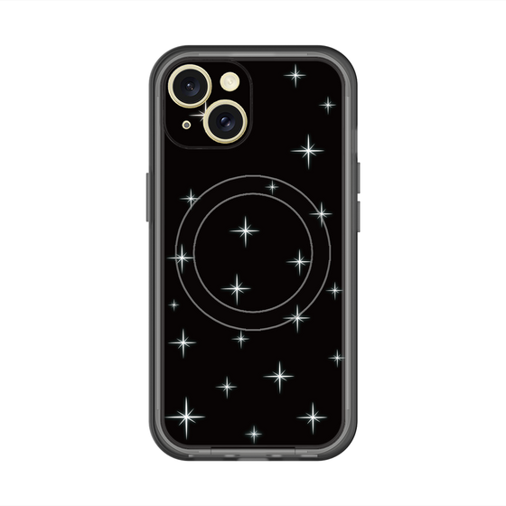 スリムプロテクションプレミアムケース with MagSafe［ Glitter - Black ］