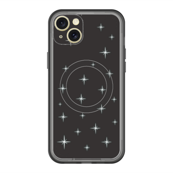 スリムプロテクションプレミアムケース with MagSafe［ Glitter - Black ］