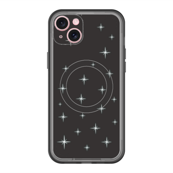 スリムプロテクションプレミアムケース with MagSafe［ Glitter - Black ］