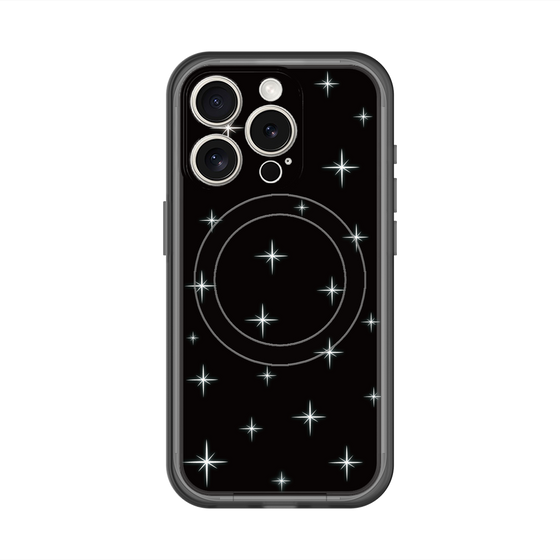 スリムプロテクションプレミアムケース with MagSafe［ Glitter - Black ］