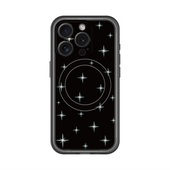 スリムプロテクションプレミアムケース with MagSafe［ Glitter - Black ］