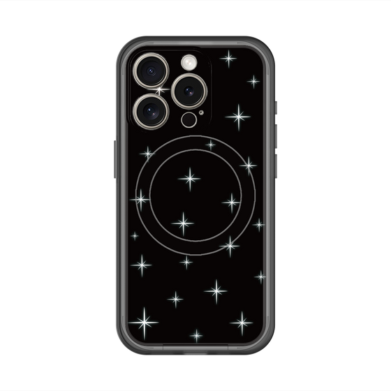 スリムプロテクションプレミアムケース with MagSafe［ Glitter - Black ］