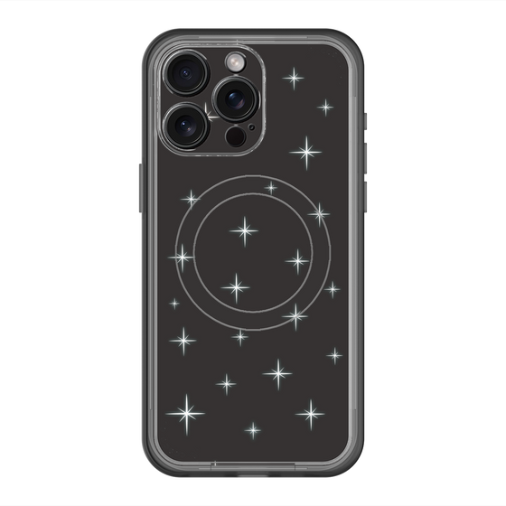 スリムプロテクションプレミアムケース with MagSafe［ Glitter - Black ］