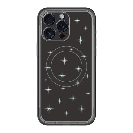 スリムプロテクションプレミアムケース with MagSafe［ Glitter - Black ］