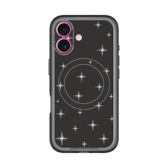 スリムプロテクションプレミアムケース with MagSafe［ Glitter - Black ］