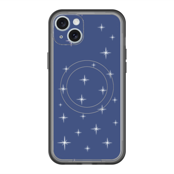 スリムプロテクションプレミアムケース with MagSafe［ Glitter - Blue ］