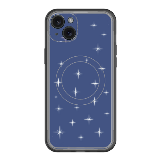 スリムプロテクションプレミアムケース with MagSafe［ Glitter - Blue ］