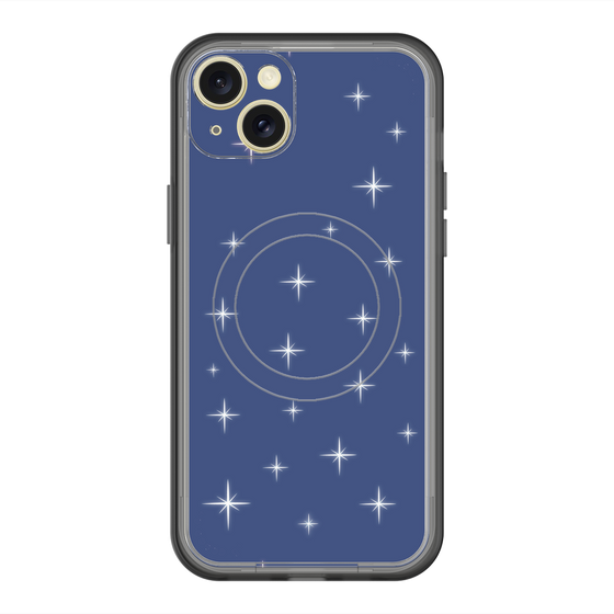 スリムプロテクションプレミアムケース with MagSafe［ Glitter - Blue ］