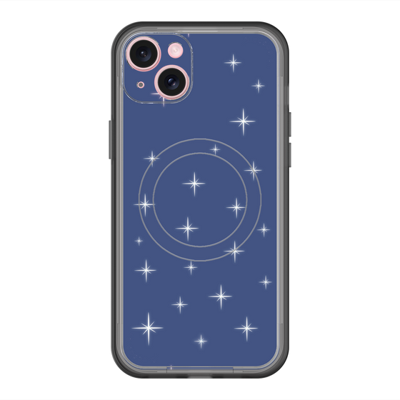 スリムプロテクションプレミアムケース with MagSafe［ Glitter - Blue ］