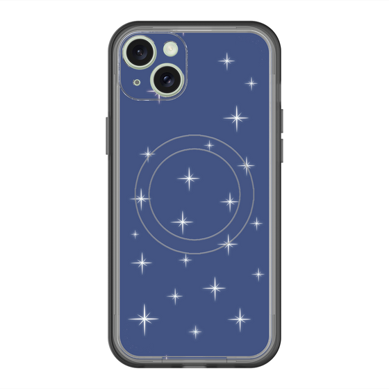 スリムプロテクションプレミアムケース with MagSafe［ Glitter - Blue ］