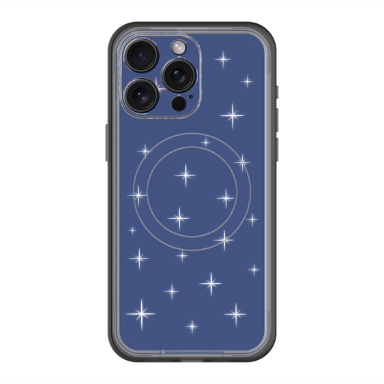 スリムプロテクションプレミアムケース with MagSafe［ Glitter - Blue ］