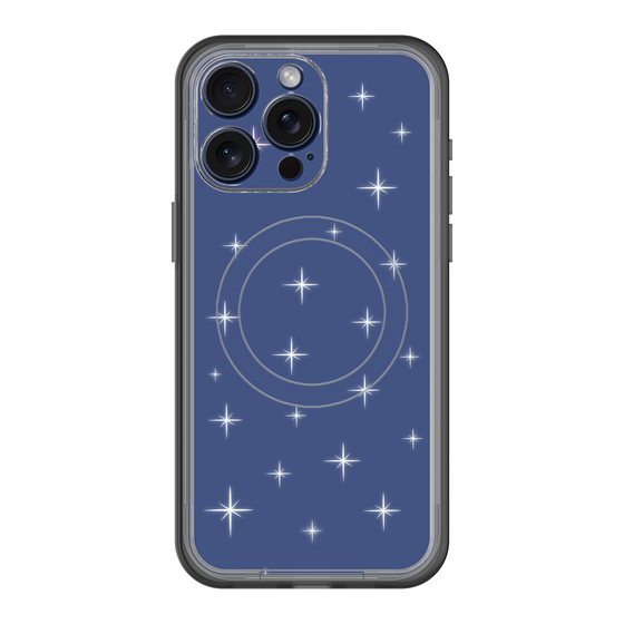 スリムプロテクションプレミアムケース with MagSafe［ Glitter - Blue ］