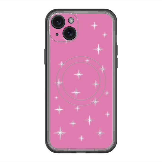 スリムプロテクションプレミアムケース with MagSafe［ Glitter - Pink ］