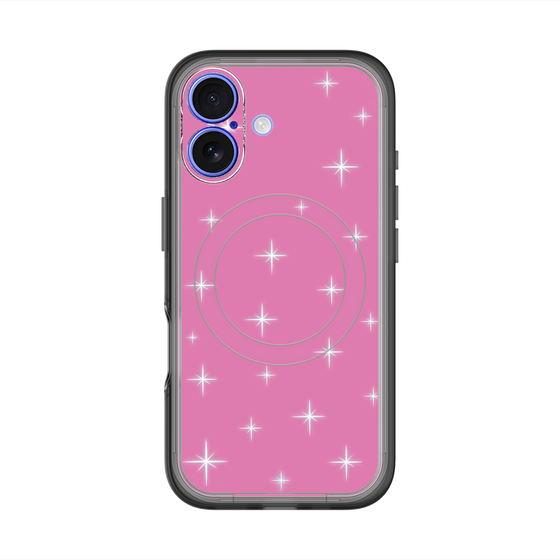 スリムプロテクションプレミアムケース with MagSafe［ Glitter - Pink ］