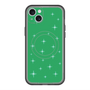スリムプロテクションプレミアムケース with MagSafe［ Glitter - Green ］