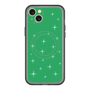 スリムプロテクションプレミアムケース with MagSafe［ Glitter - Green ］