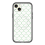 スリムプロテクションプレミアムケース with MagSafe［ Moroccan1 -Green ］