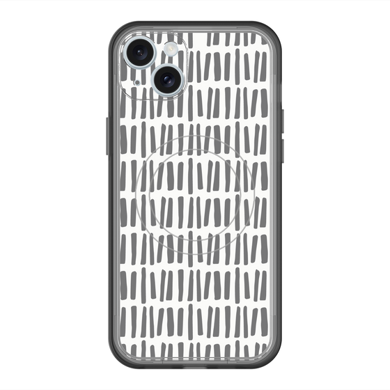 スリムプロテクションプレミアムケース with MagSafe［ Nordic - Black ］