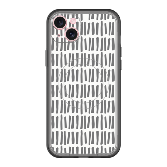スリムプロテクションプレミアムケース with MagSafe［ Nordic - Black ］