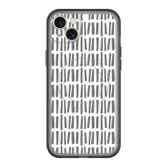 スリムプロテクションプレミアムケース with MagSafe［ Nordic - Black ］