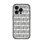 スリムプロテクションプレミアムケース with MagSafe［ Nordic - Black ］