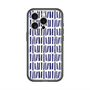 スリムプロテクションプレミアムケース with MagSafe［ Nordic - Blue ］