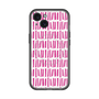 スリムプロテクションプレミアムケース with MagSafe［ Nordic - Pink ］