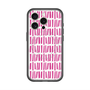 スリムプロテクションプレミアムケース with MagSafe［ Nordic - Pink ］