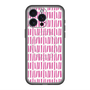 スリムプロテクションプレミアムケース with MagSafe［ Nordic - Pink ］
