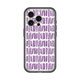 スリムプロテクションプレミアムケース with MagSafe［ Nordic - Purple ］