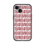 スリムプロテクションプレミアムケース with MagSafe［ Nordic - Red ］