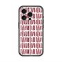 スリムプロテクションプレミアムケース with MagSafe［ Nordic - Red ］