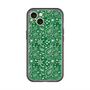スリムプロテクションプレミアムケース with MagSafe［ ペイズリー - Green ］