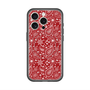 スリムプロテクションプレミアムケース with MagSafe［ ペイズリー - Red ］