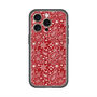 スリムプロテクションプレミアムケース with MagSafe［ ペイズリー - Red ］
