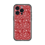 スリムプロテクションプレミアムケース with MagSafe［ ペイズリー - Red ］