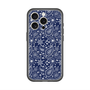 スリムプロテクションプレミアムケース with MagSafe［ ペイズリー - Blue ］