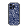 スリムプロテクションプレミアムケース with MagSafe［ ペイズリー - Blue ］