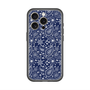 スリムプロテクションプレミアムケース with MagSafe［ ペイズリー - Blue ］