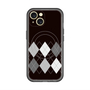 スリムプロテクションプレミアムケース with MagSafe［ Nordic Argyle - Black ］