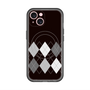 スリムプロテクションプレミアムケース with MagSafe［ Nordic Argyle - Black ］