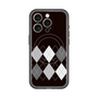 スリムプロテクションプレミアムケース with MagSafe［ Nordic Argyle - Black ］