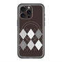 スリムプロテクションプレミアムケース with MagSafe［ Nordic Argyle - Black ］