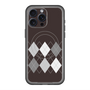 スリムプロテクションプレミアムケース with MagSafe［ Nordic Argyle - Black ］