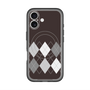 スリムプロテクションプレミアムケース with MagSafe［ Nordic Argyle - Black ］