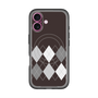 スリムプロテクションプレミアムケース with MagSafe［ Nordic Argyle - Black ］