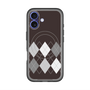 スリムプロテクションプレミアムケース with MagSafe［ Nordic Argyle - Black ］
