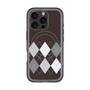 スリムプロテクションプレミアムケース with MagSafe［ Nordic Argyle - Black ］